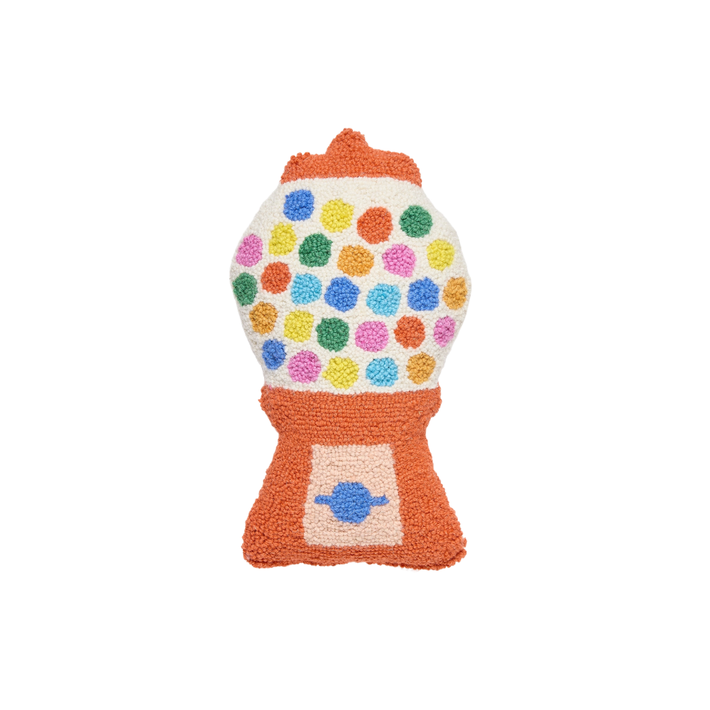 Shaped Gumball Machine Hook Pillow