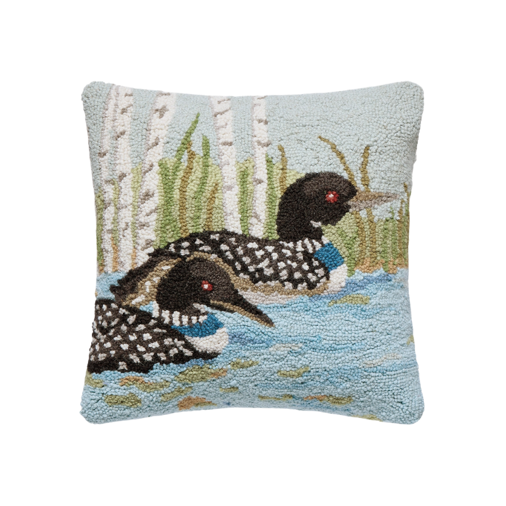 Loon Lake Hook Pillow