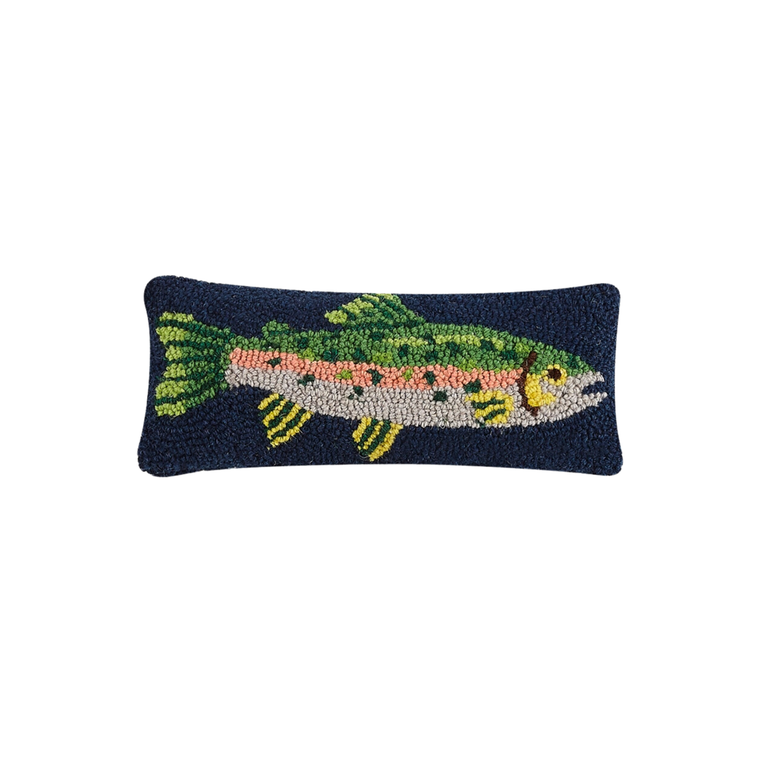 Trout Hook Pillow