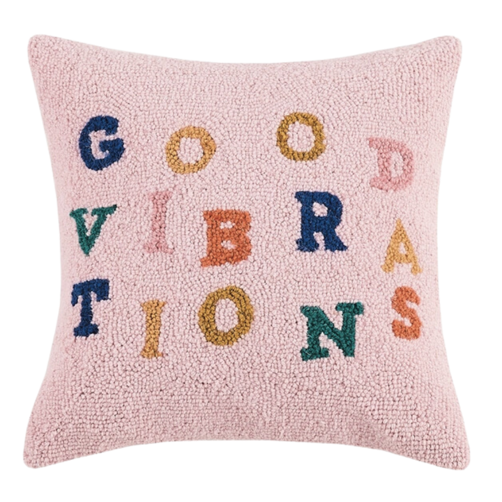 Good Vibrations Hook Pillow