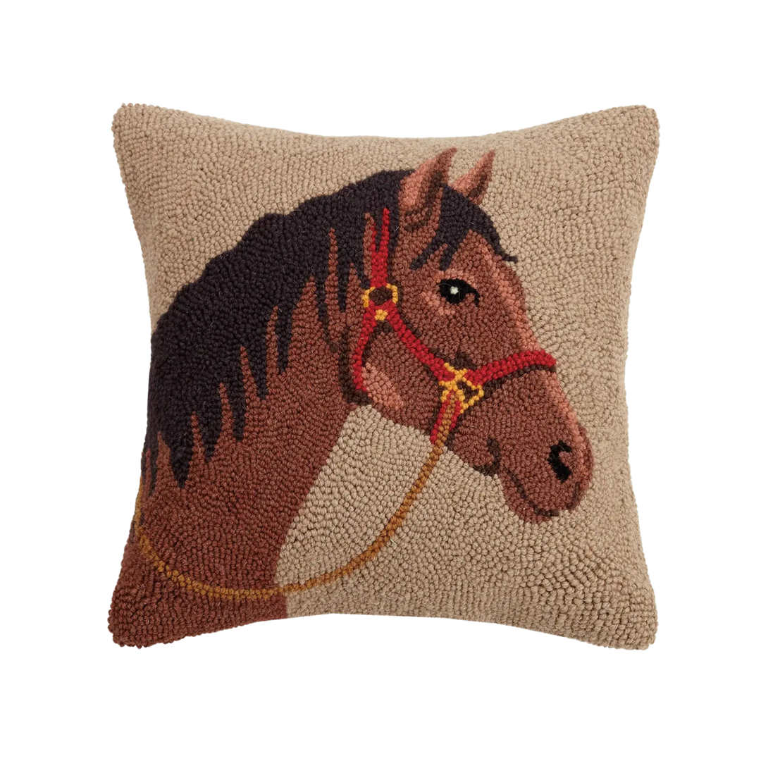 Horse Hook Pillow