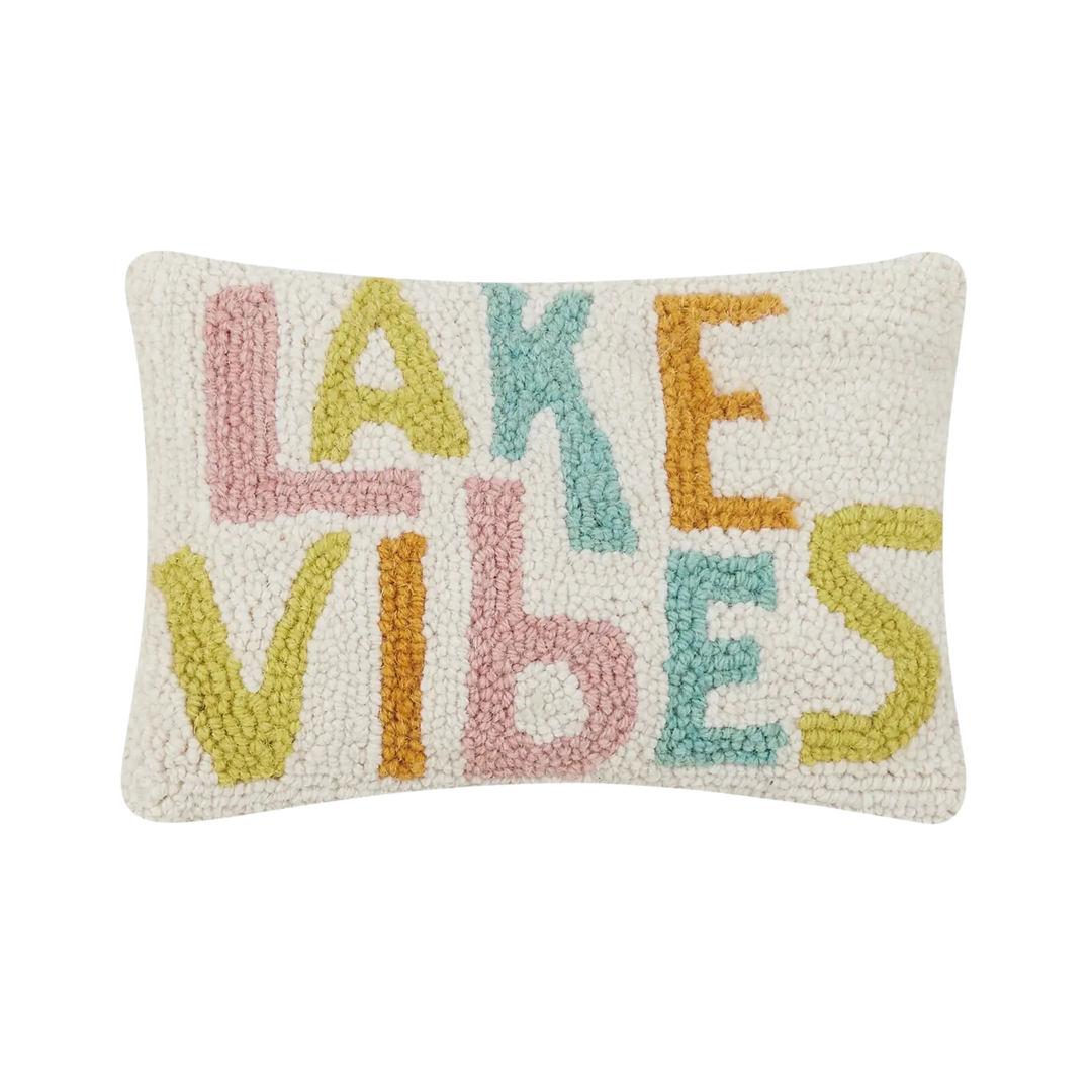 Lake Vibes Hook Pillow