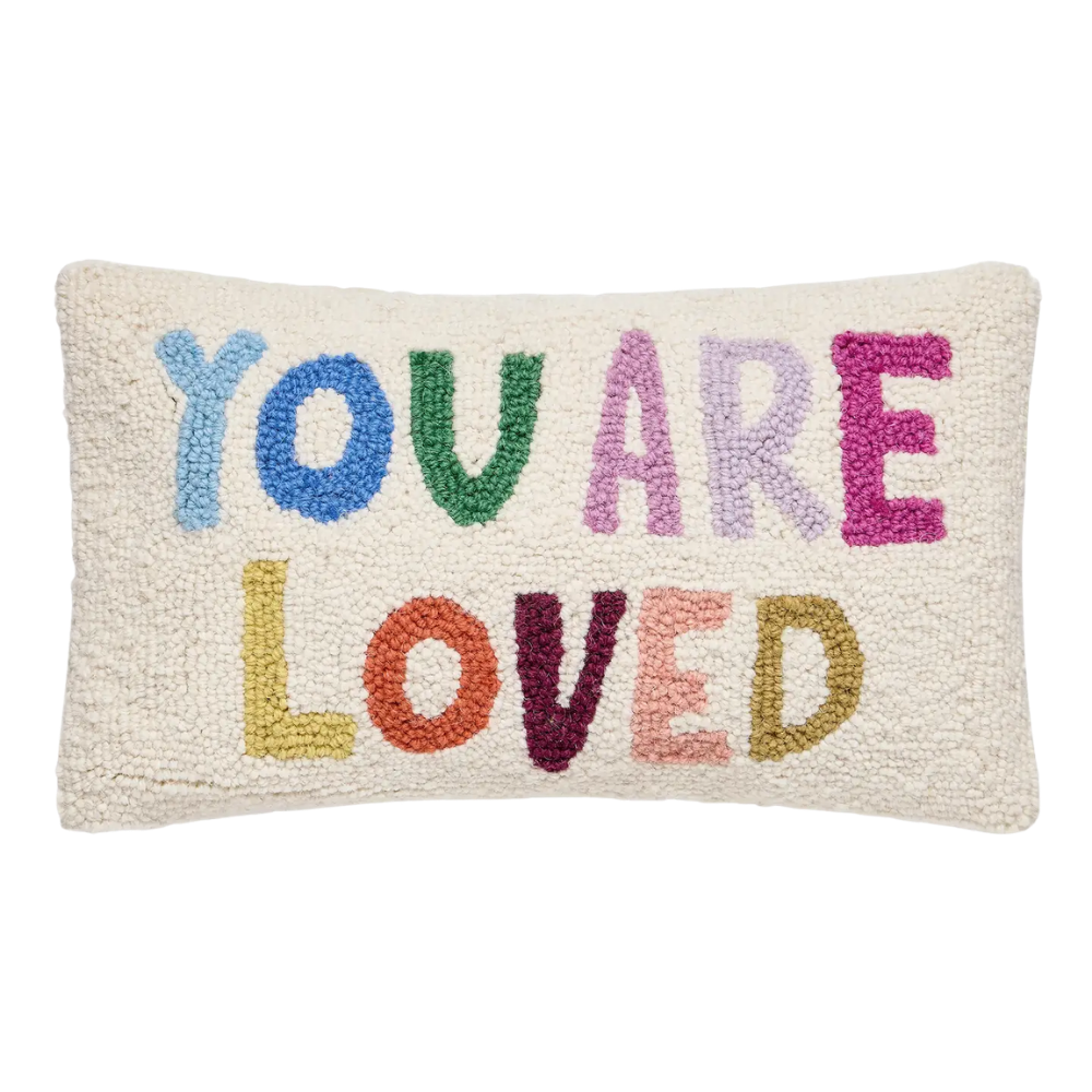 You Are Loved Hook Pillow