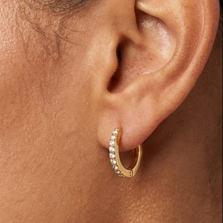 Everyday Twinkle Hoop Earrings