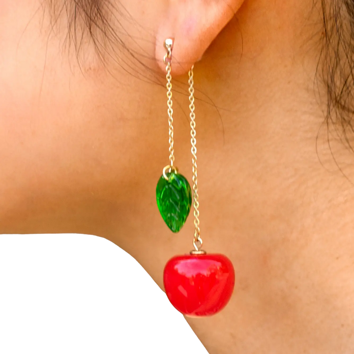 Cherry Bomb Layered Earrings