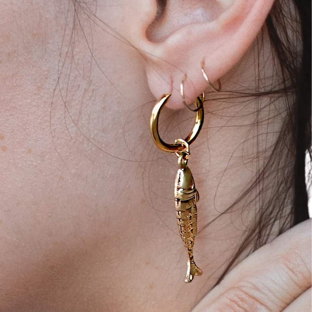 Pesce Hoop Earrings