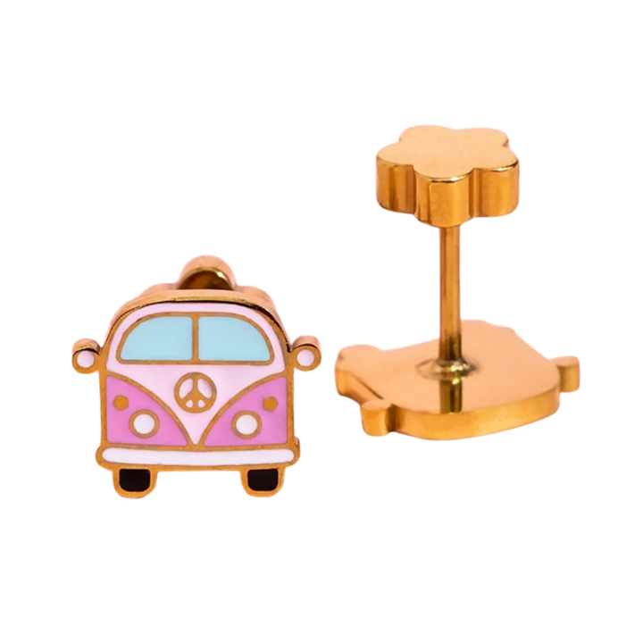 Retro Van Earrings