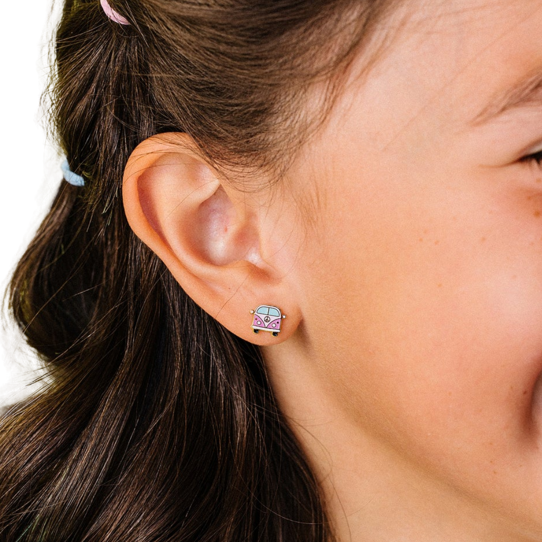 Retro Van Earrings