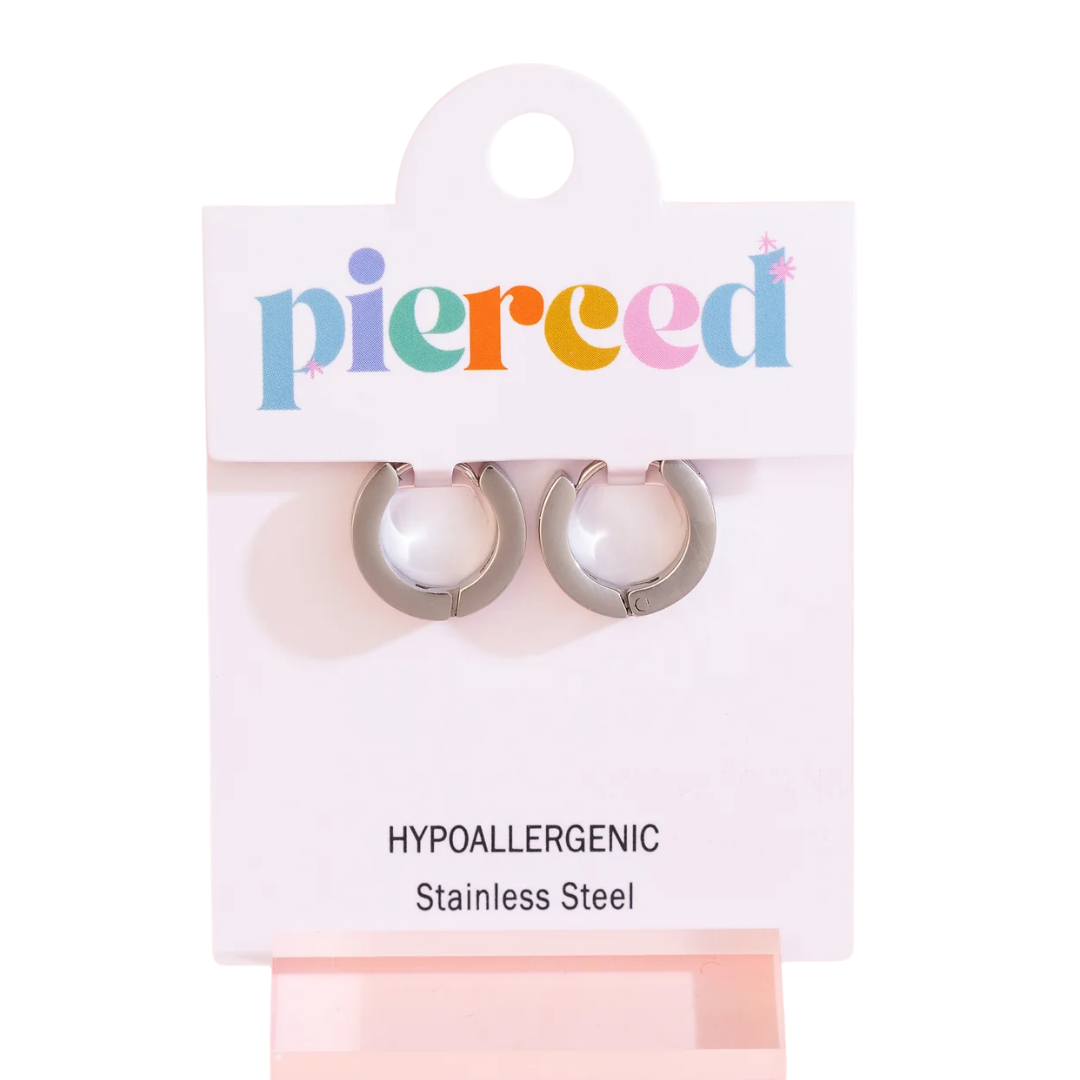 Silver Cream Checkered Huggies