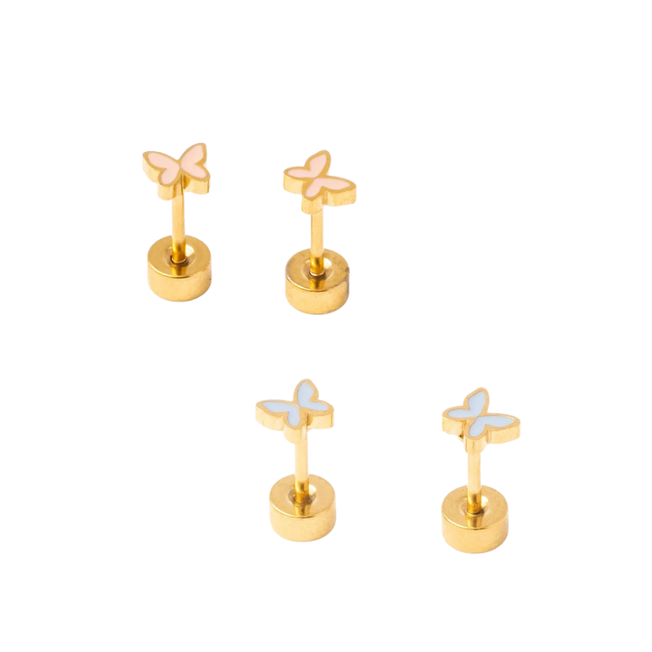 Mini Butterfly Earrings