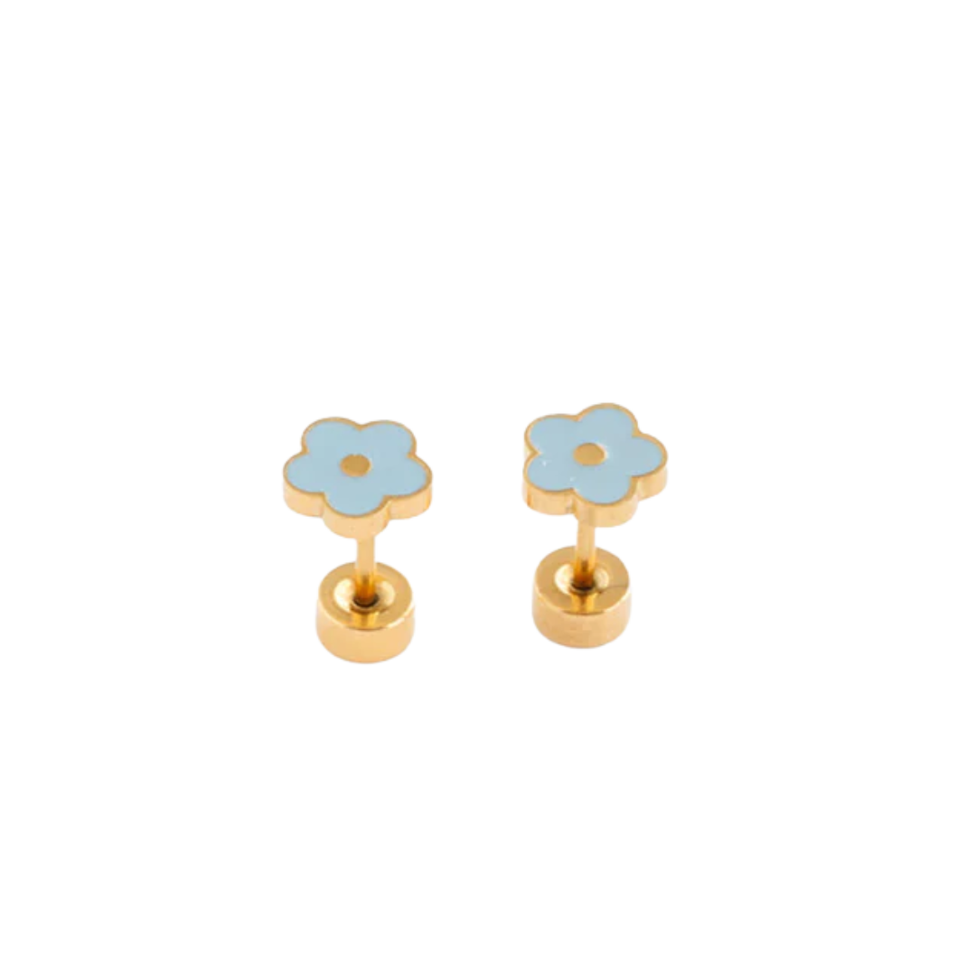 Petite Flower Stud Earring