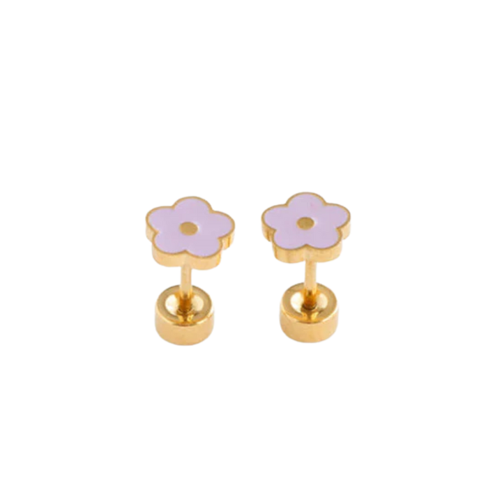 Petite Flower Stud Earring