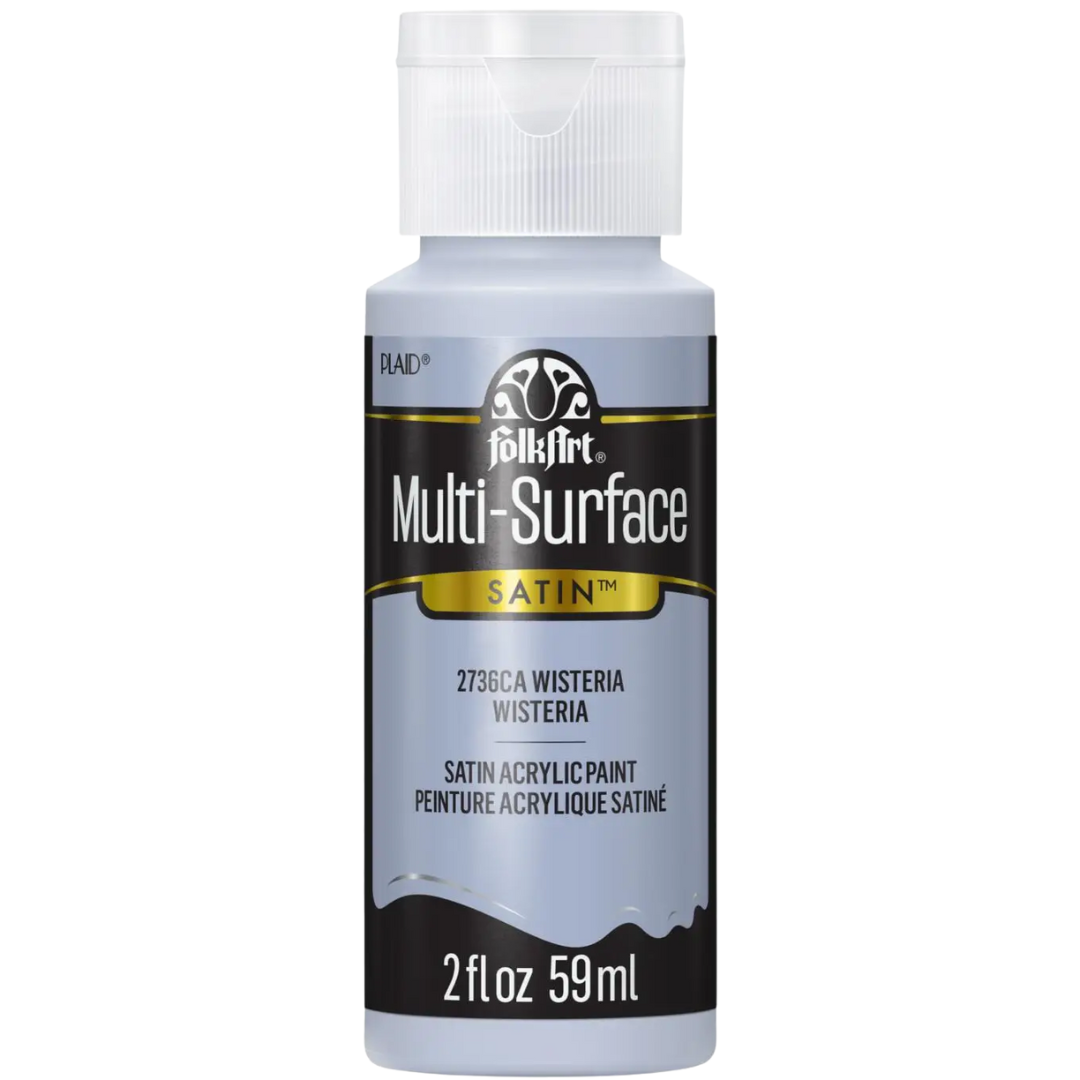 FolkArt Multi-Surface Satin Acrylic Paint 2 oz -  Wisteria