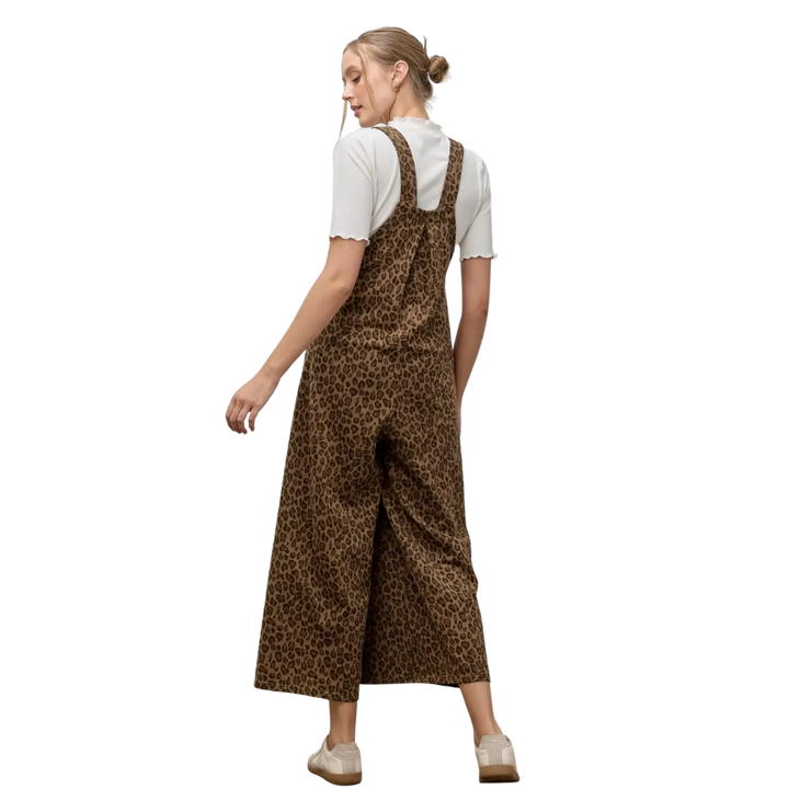 Animal Print Jumpsuit