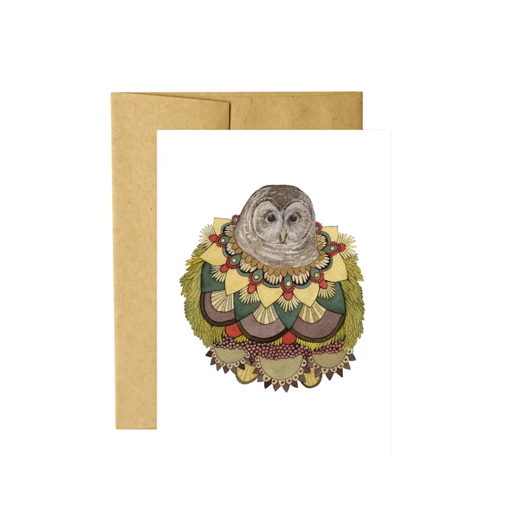 Collector: Owl Greeting Card