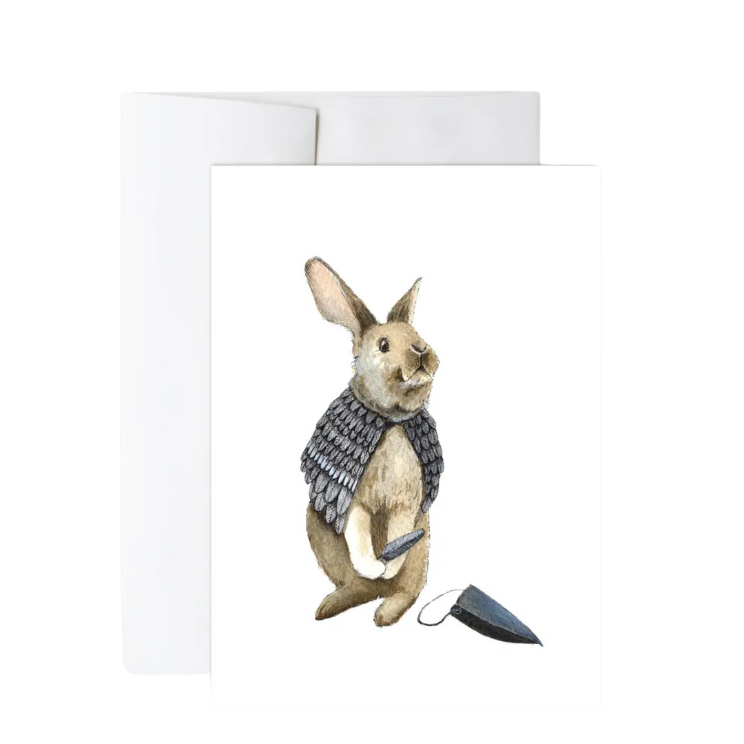 Greeting Card: Disguised Rabbit