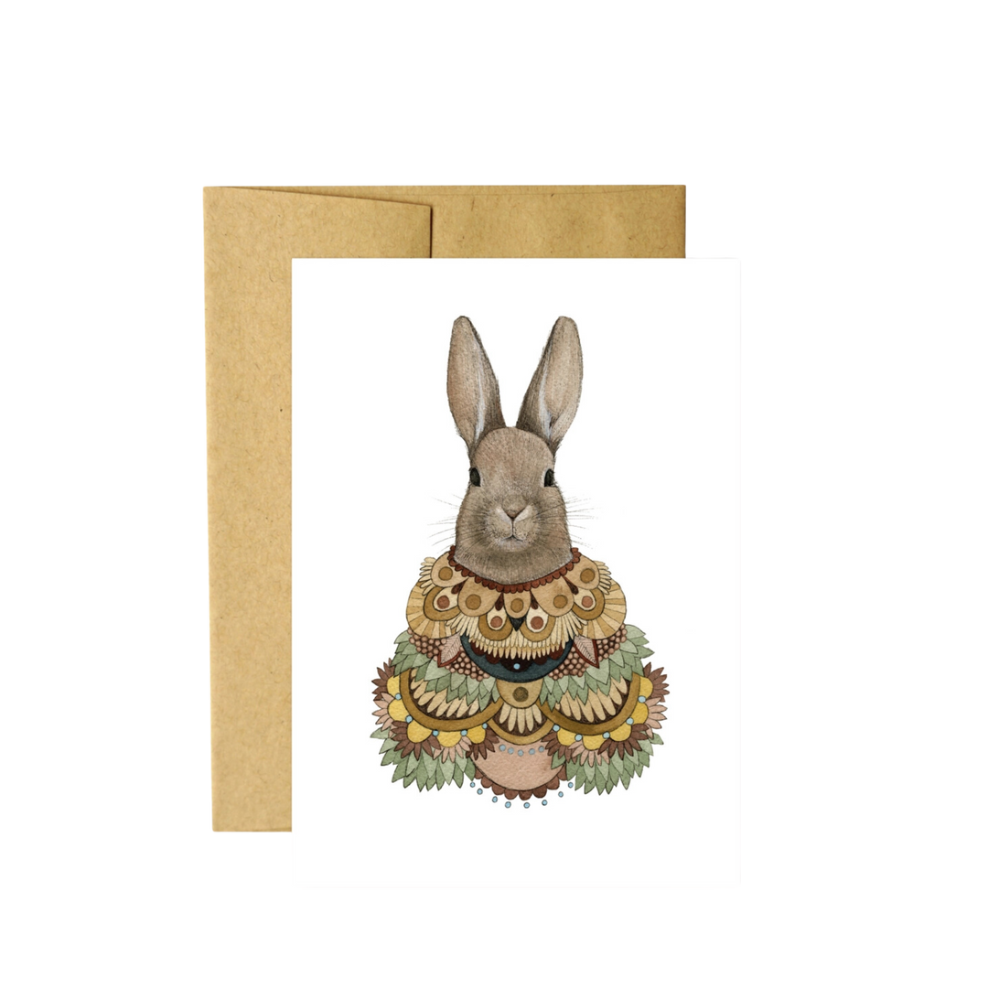 Collector: The Rabbit - Greeting Card