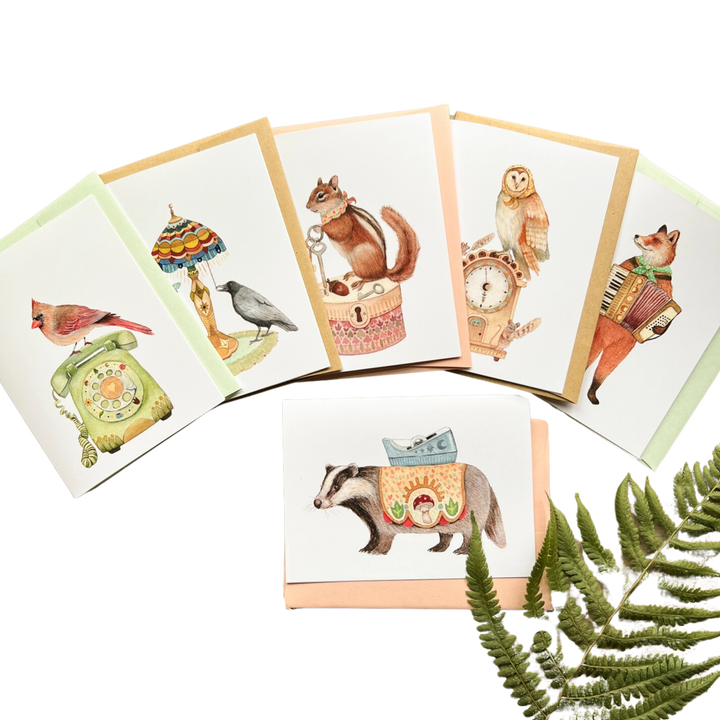 Woodland Home  - Greeting Card Pack