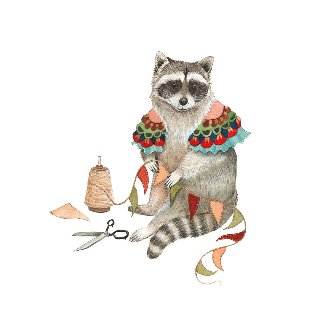 Woodland Garden: Cedric's Banner - Art Print