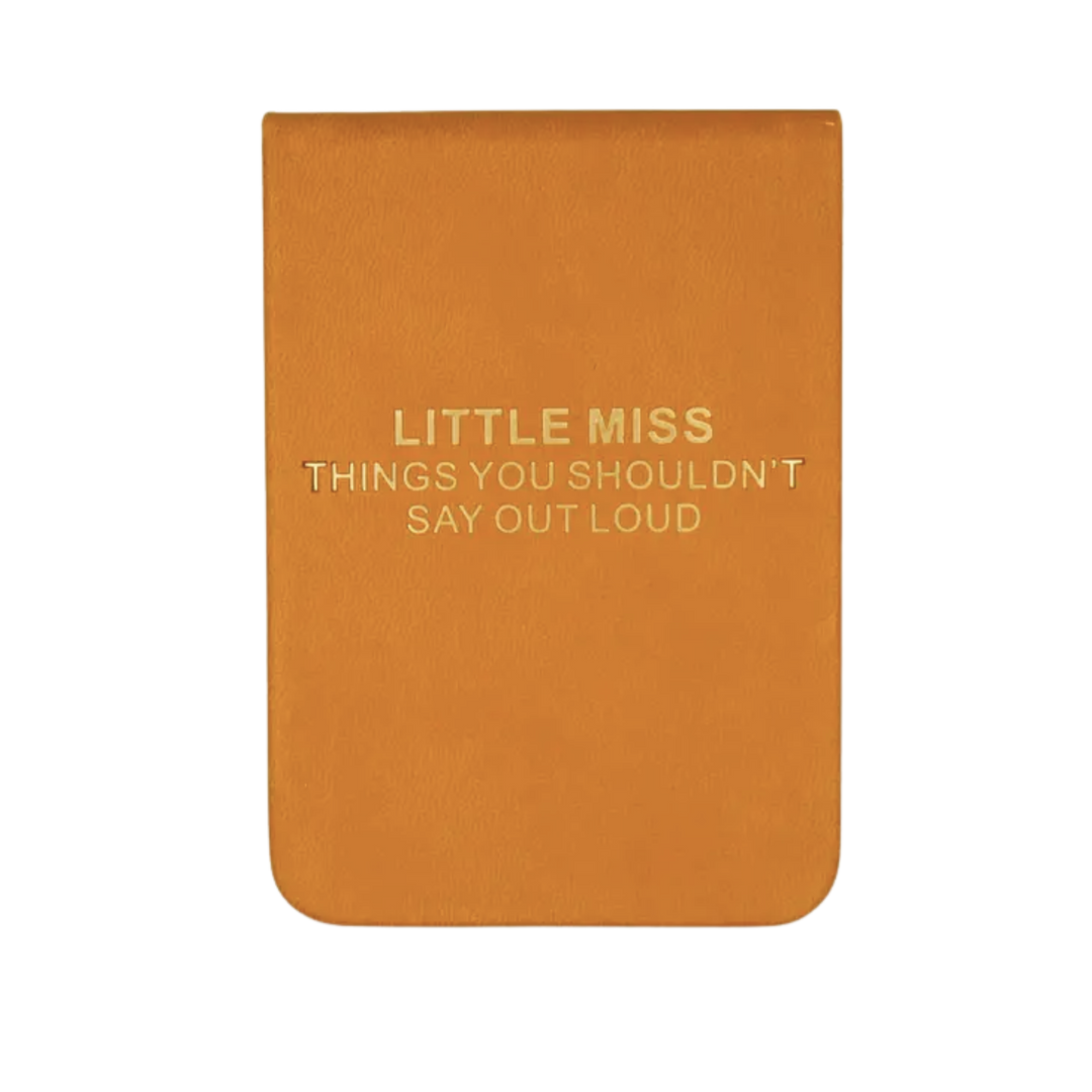 Little Miss Things You Shouldn’t Say Out Loud Pocket Journal