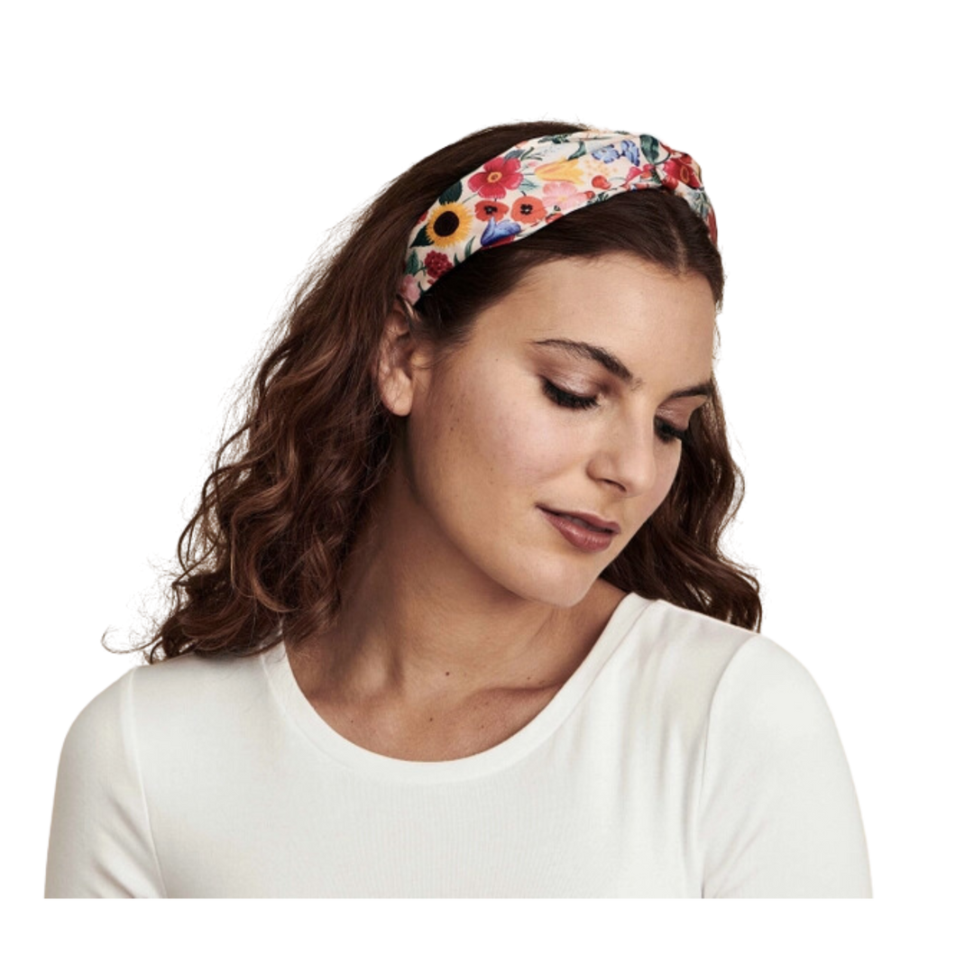 Blossom Silky Twisted Headband