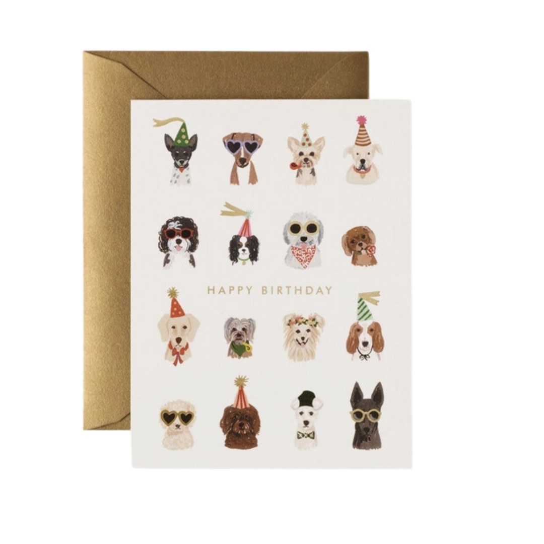 Party Pups Birthday Card
