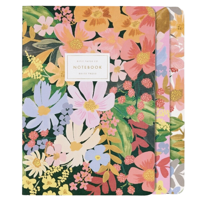 Marguerite Stitched Notebook 3 Set