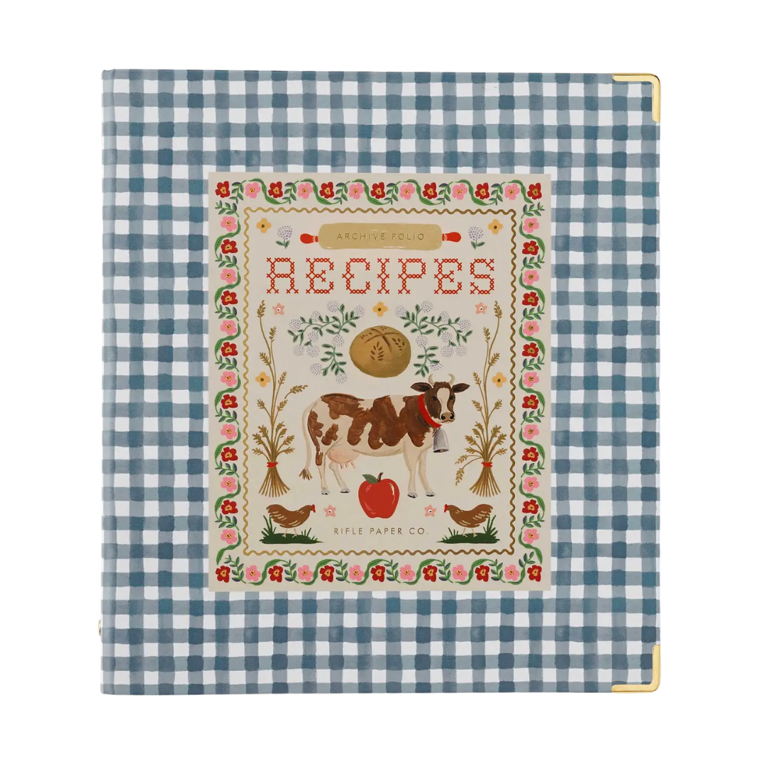 Home Sweet Home Recipe Binder