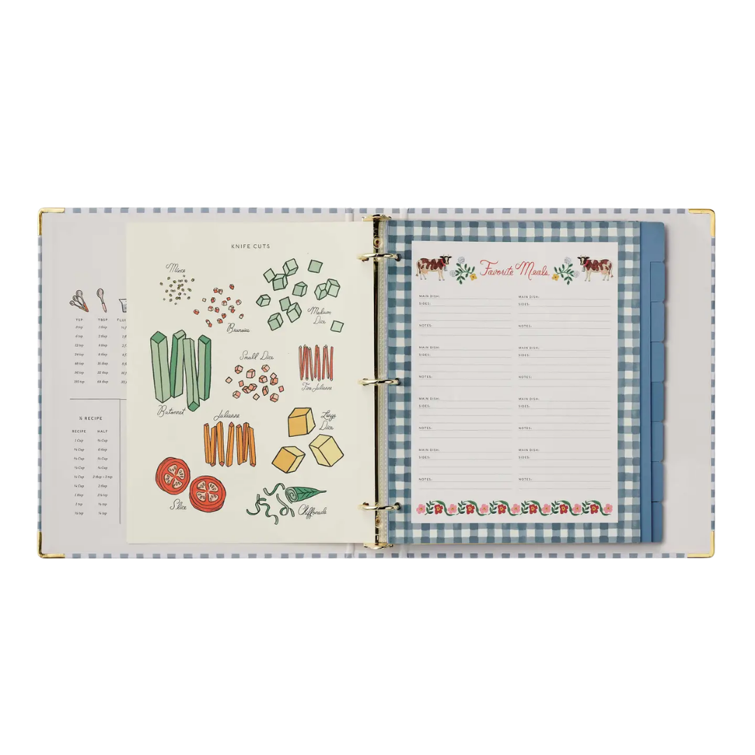 Home Sweet Home Recipe Binder