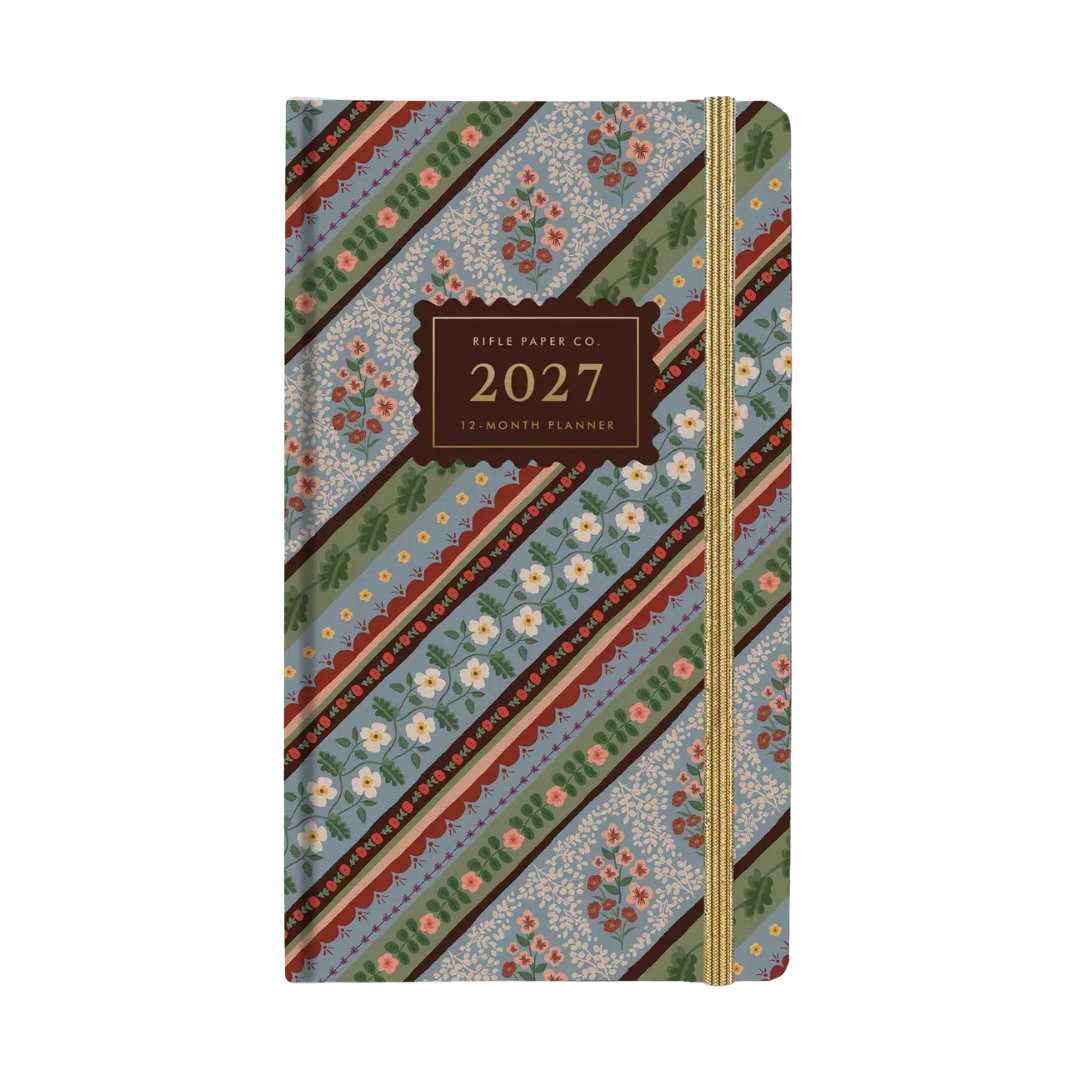 2027 Paisley 12-Month Hardcover Pocket Planner