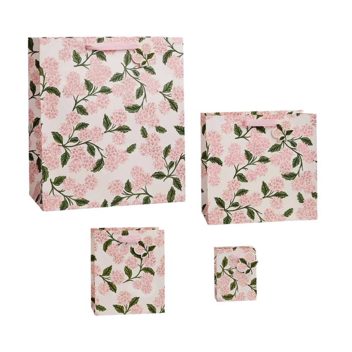 Pink Hydrangea Gift Bag