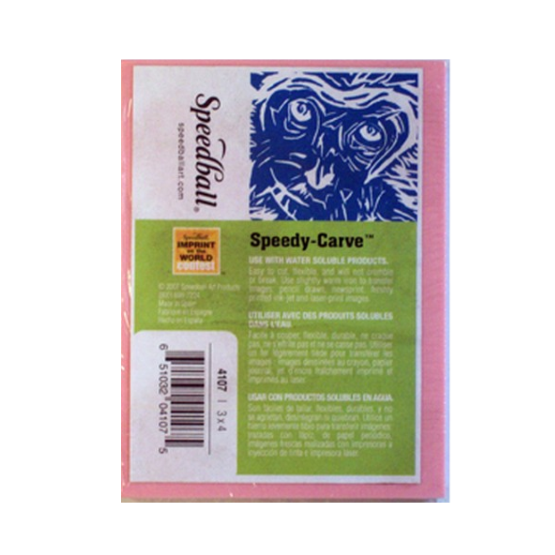 Speedy Carve Block 3x4" - Pink