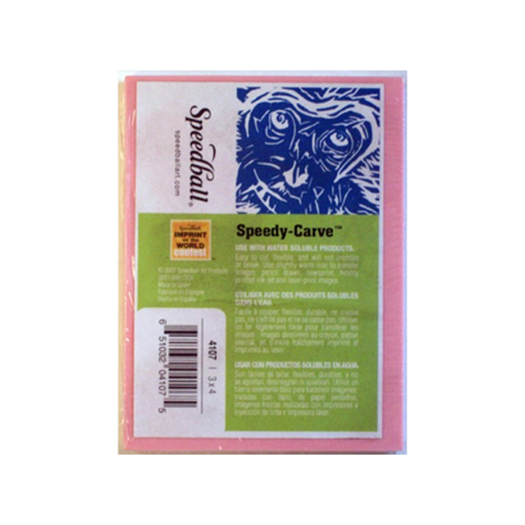 Speedy Carve Block 4x6" - Pink