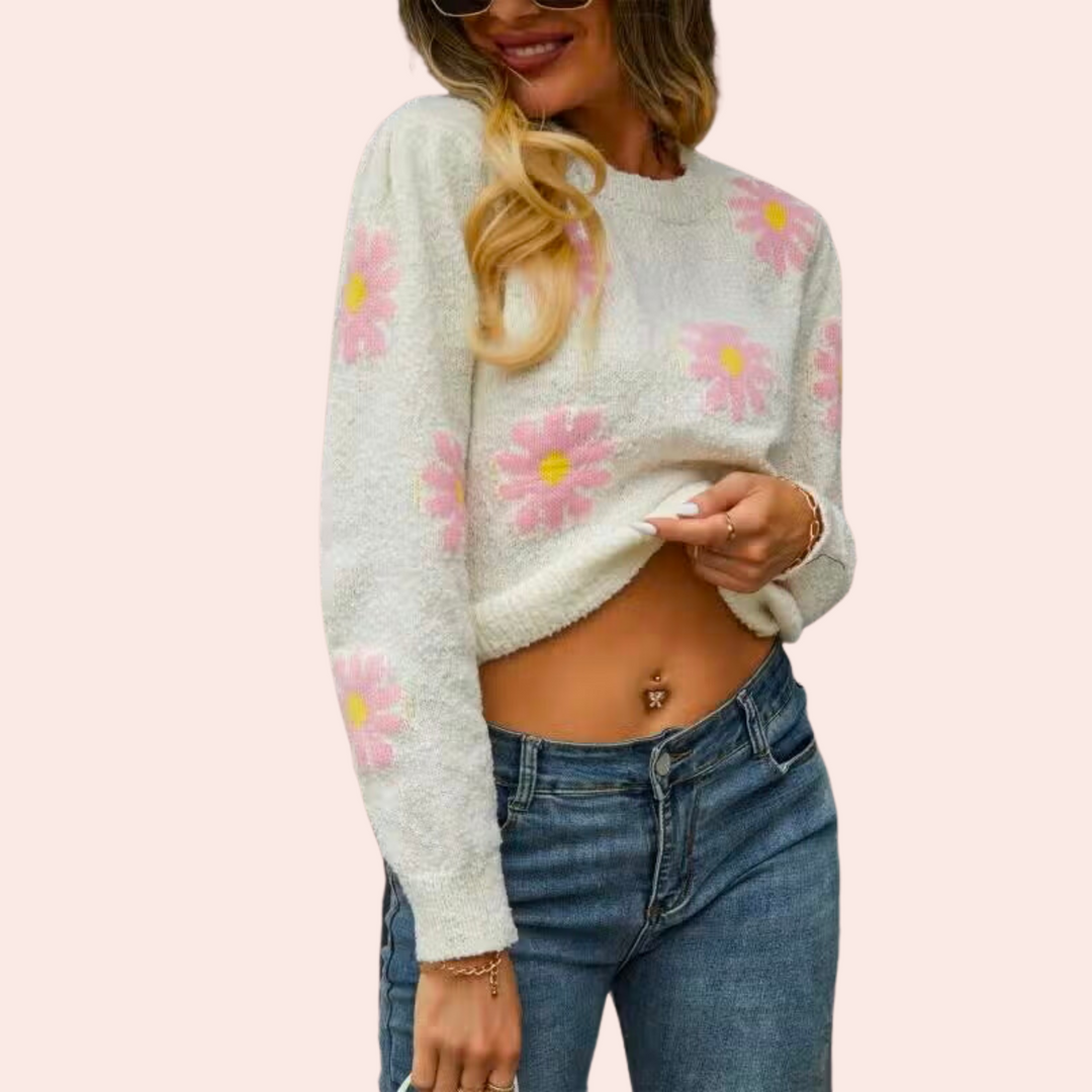 Flower sweater