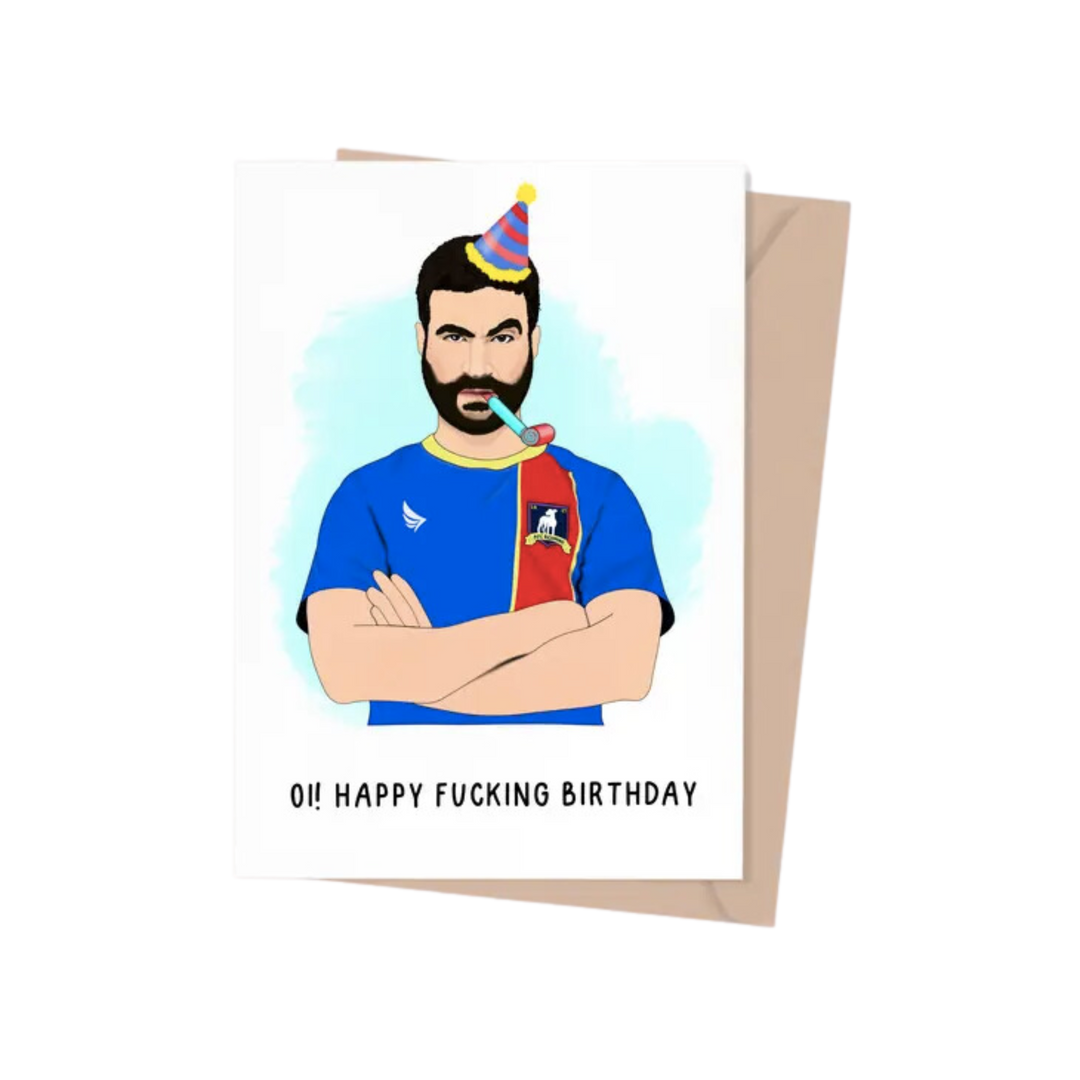 Roy Kent Happy Birthday Card
