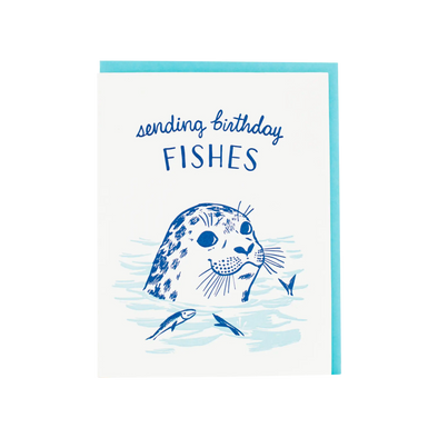 Seal Birthday Card