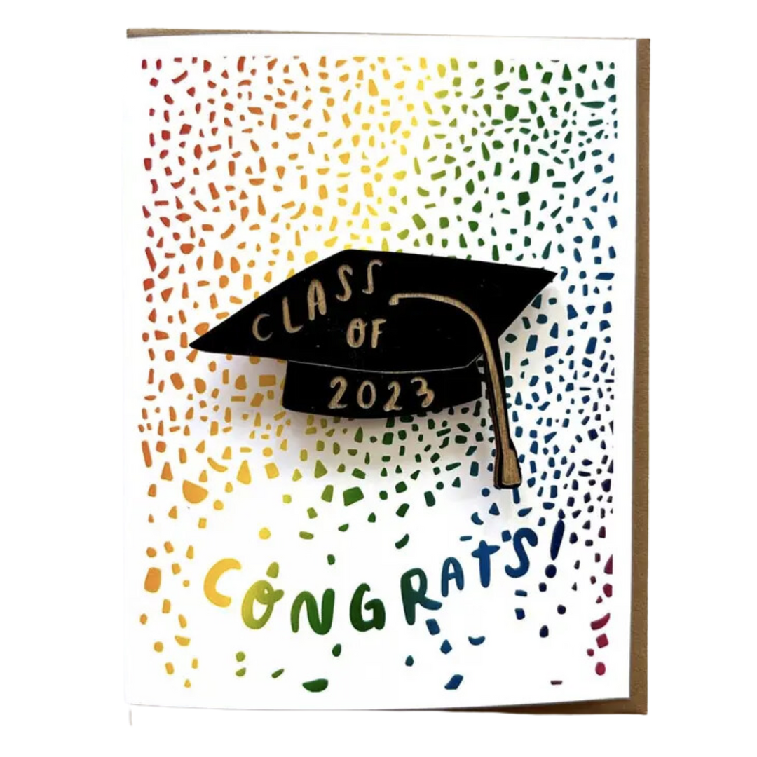 Congrats - Class of 2023 Graduation Magnet w/ Card