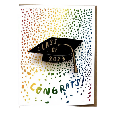 Congrats - Class of 2023 Graduation Magnet w/ Card