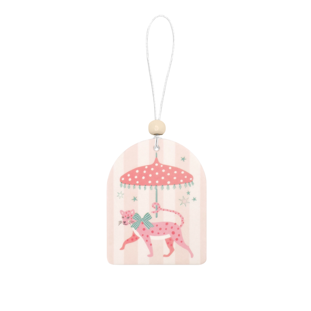 Leopard On Parade Car Air Freshener