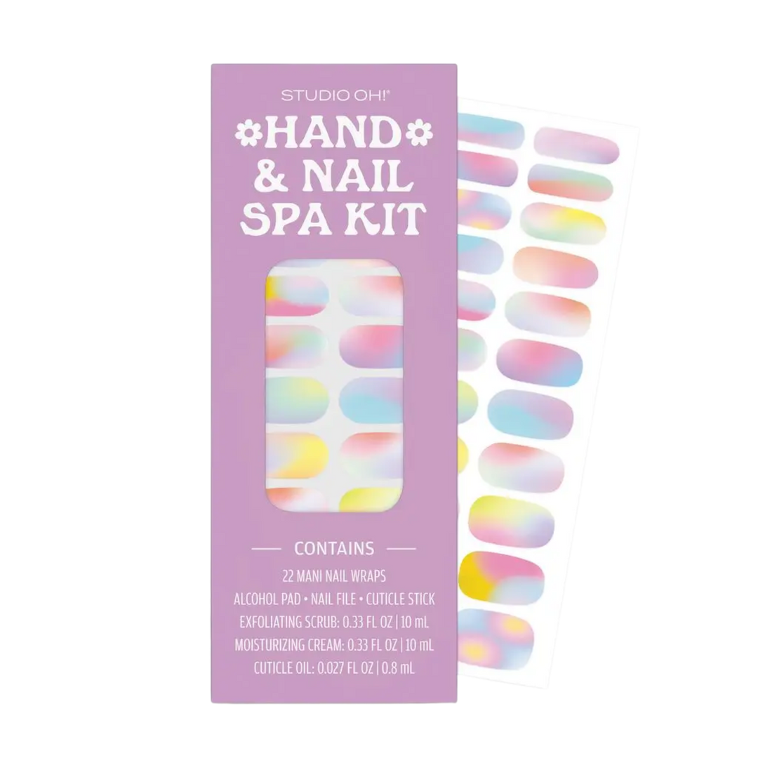 Tie-Dye Swirls Nail & Spa Kit