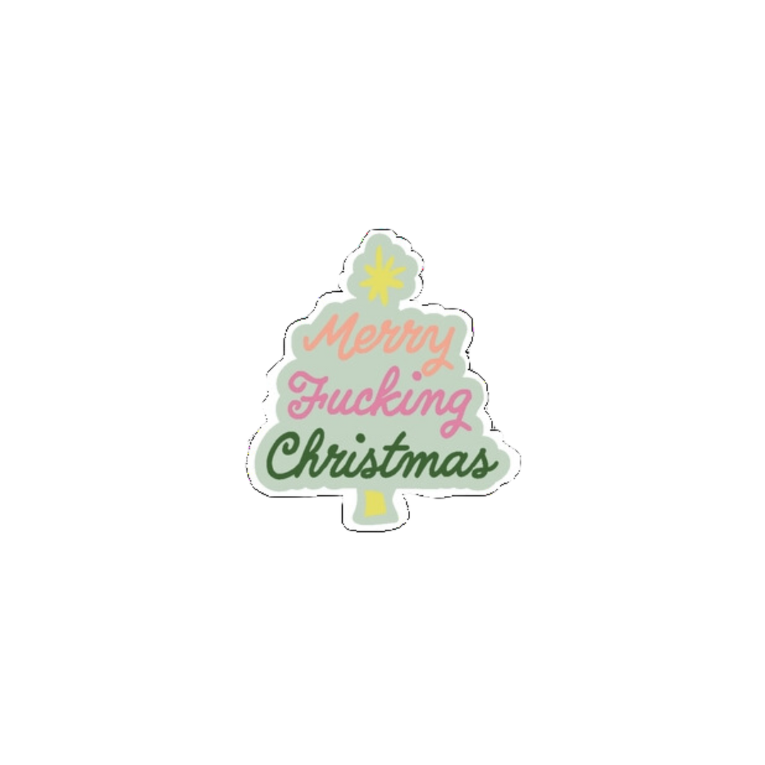 Merry Fucking Christmas Sticker