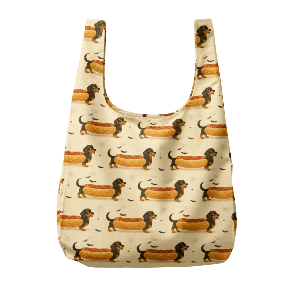 Happy Halloweenie Reusable Trick or Treat Sack