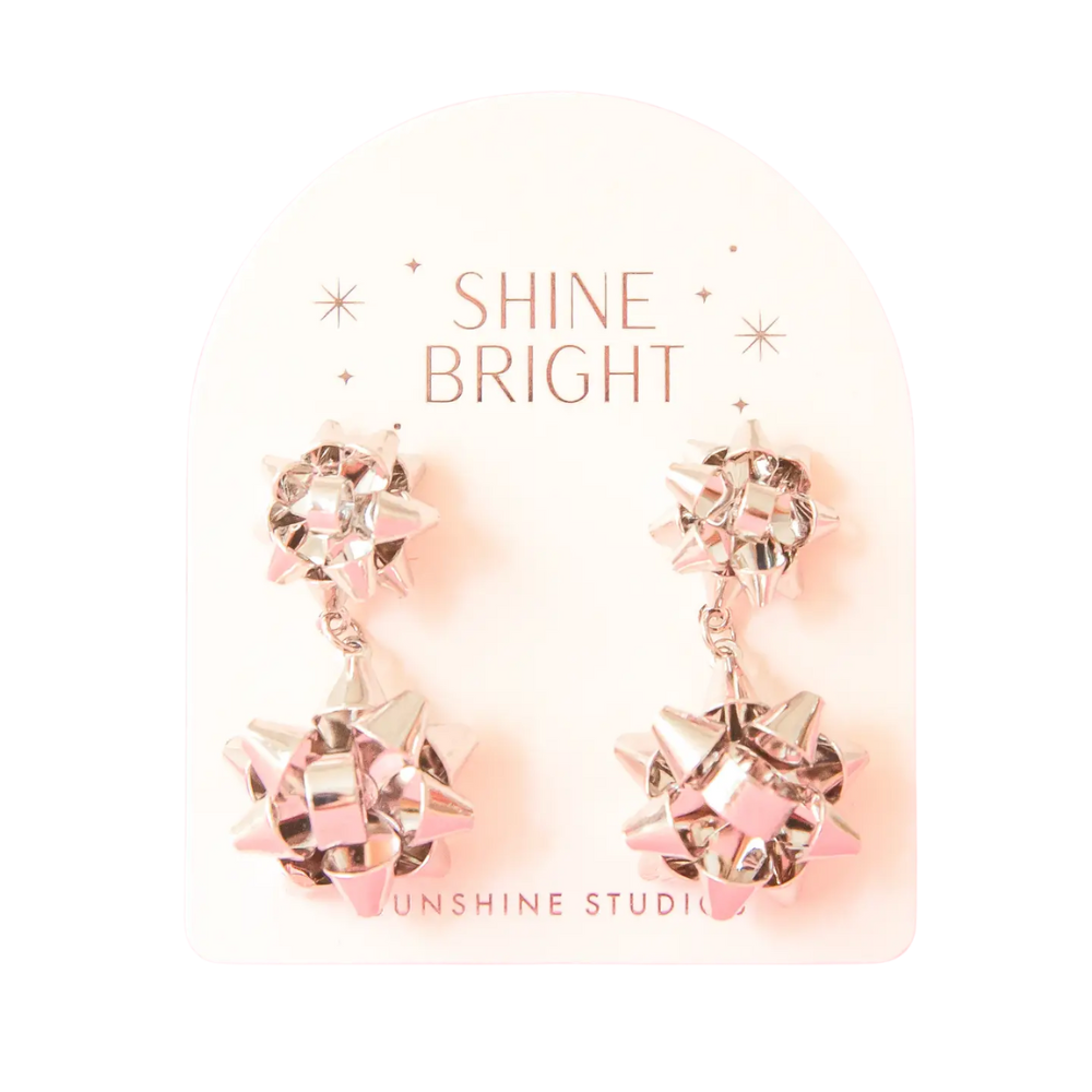 Holiday Bow Earrings