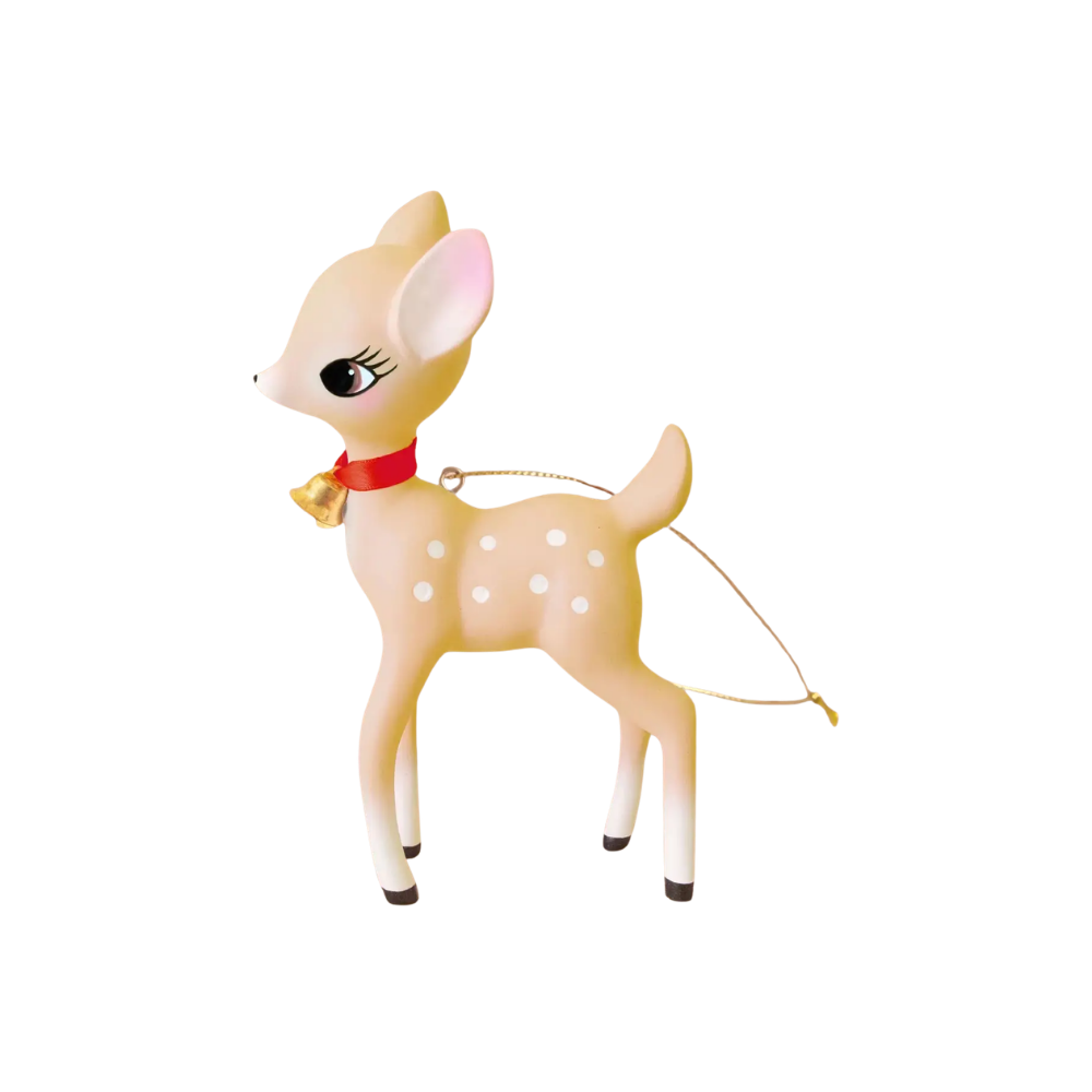 Retro Deer Ornament