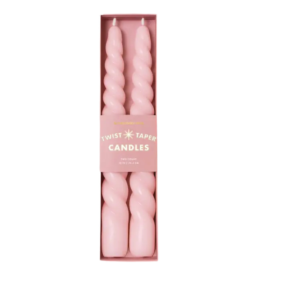 Twist Taper Candles