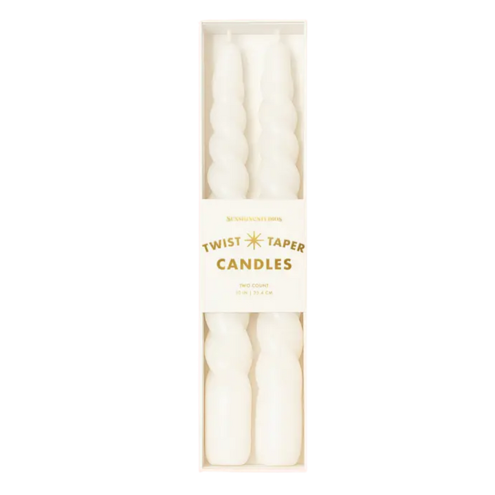 Twist Taper Candles