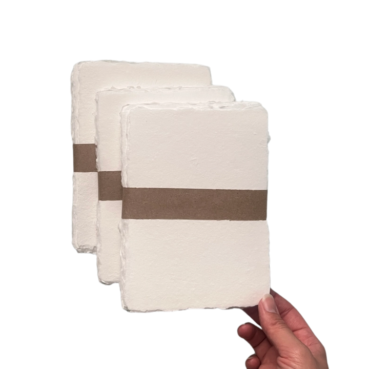 Handmade Paper Sheet Set 5x7