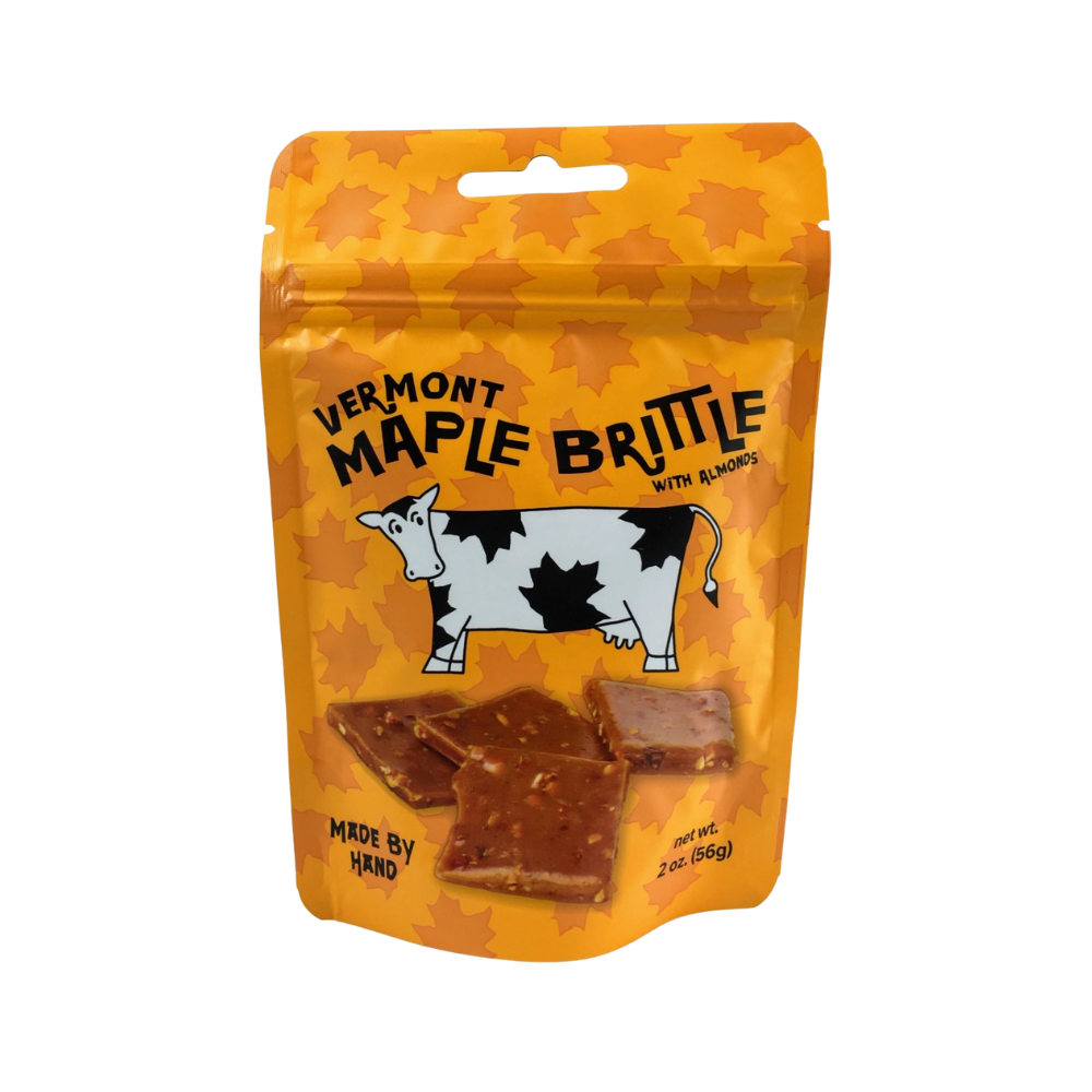 Maple Brittle with Almonds