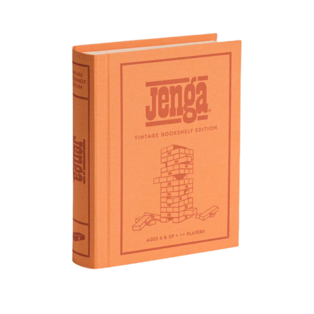 Jenga Bookshelf Edition