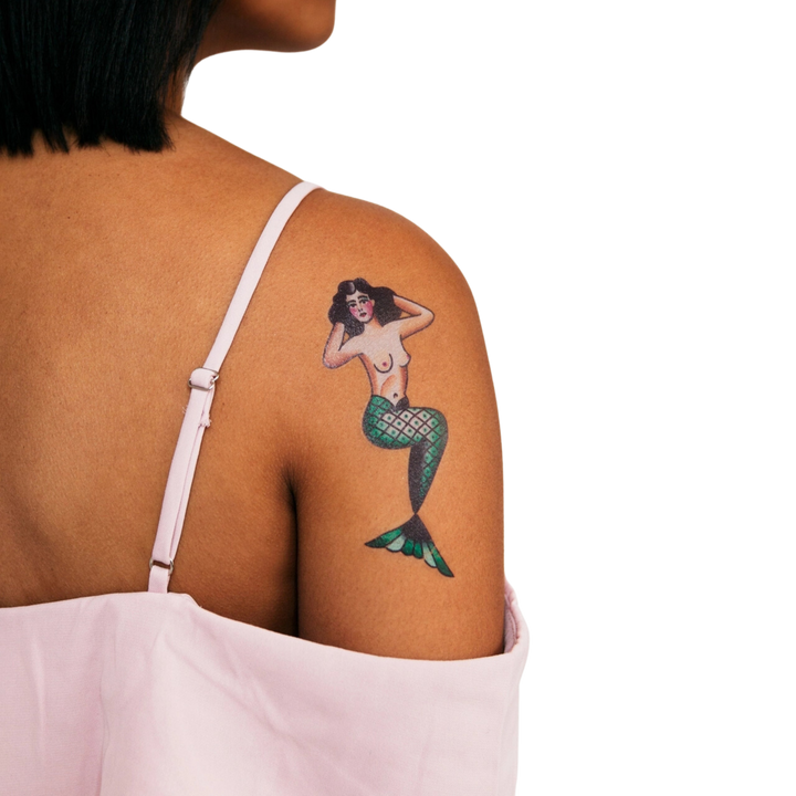 Mermaid Tattoo Pair